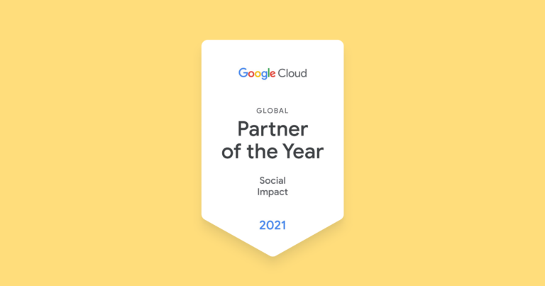 Award for Infinitus as Google cloud partner of the year 2021