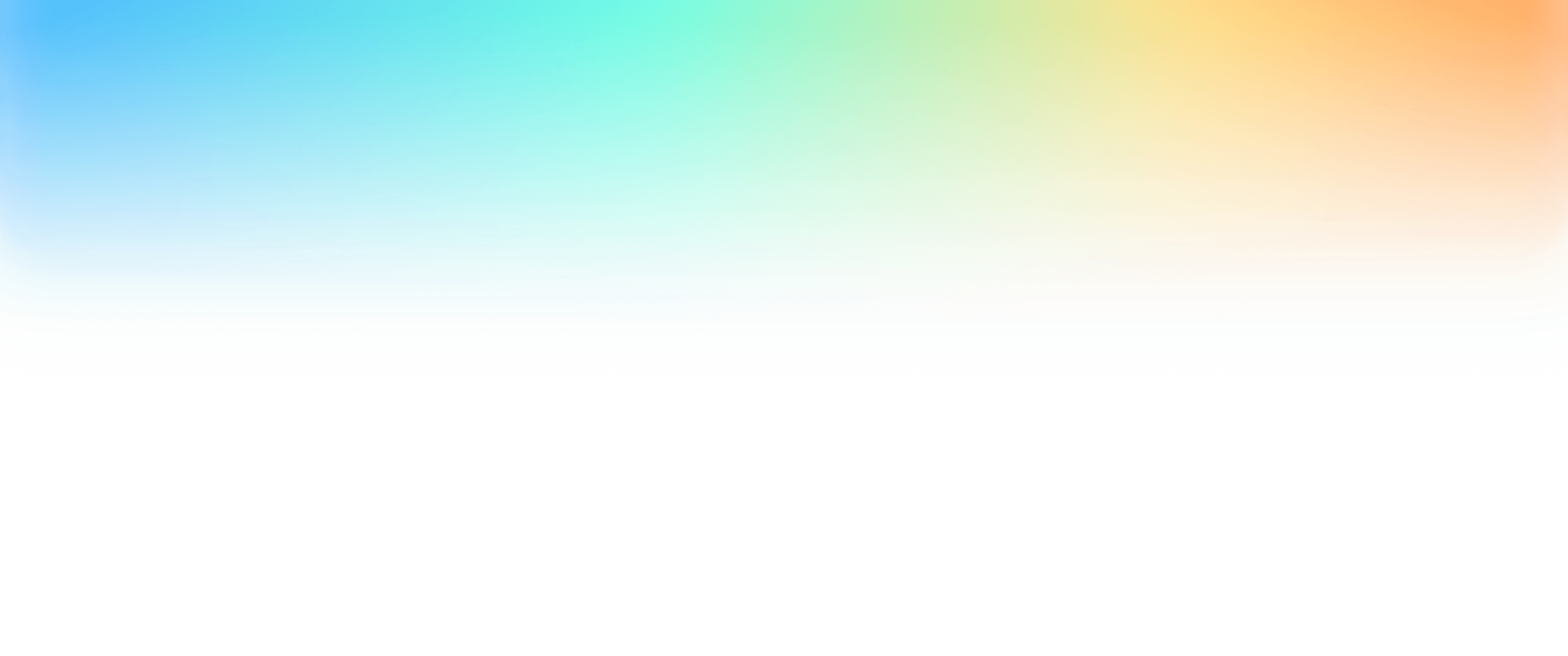background gradient of multiple colors