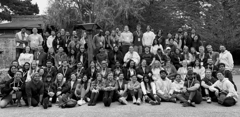 The Infinitus team poses at InfiniCamp 2023