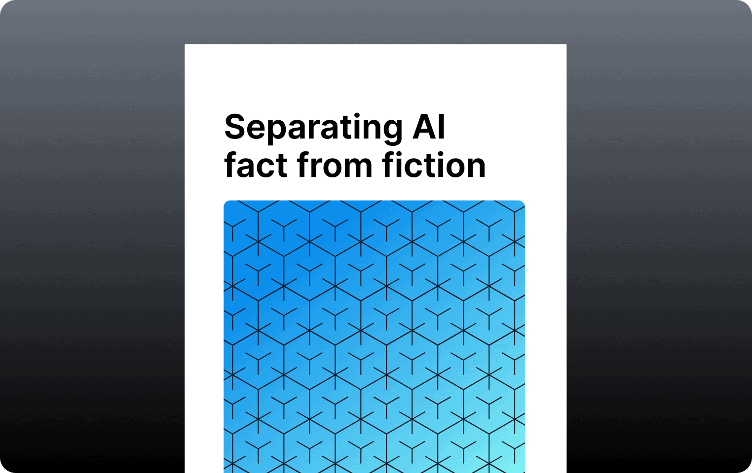 Separating AI fact from fiction ebook from Infinitus
