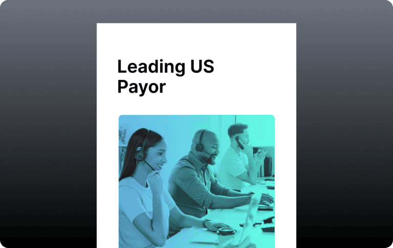 Infinitus case study: leading US payor