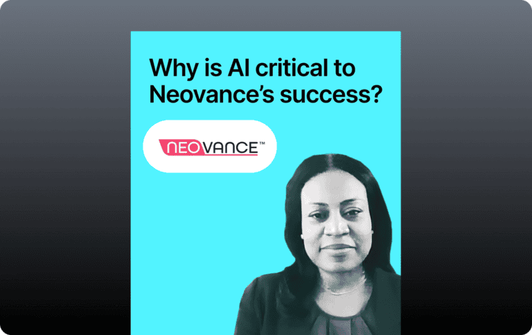 Preview image for customer testimonial video from Neovance, formerly Fortrea