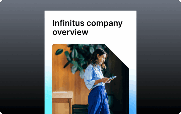 Preview image for the Infinitus company overview datasheet
