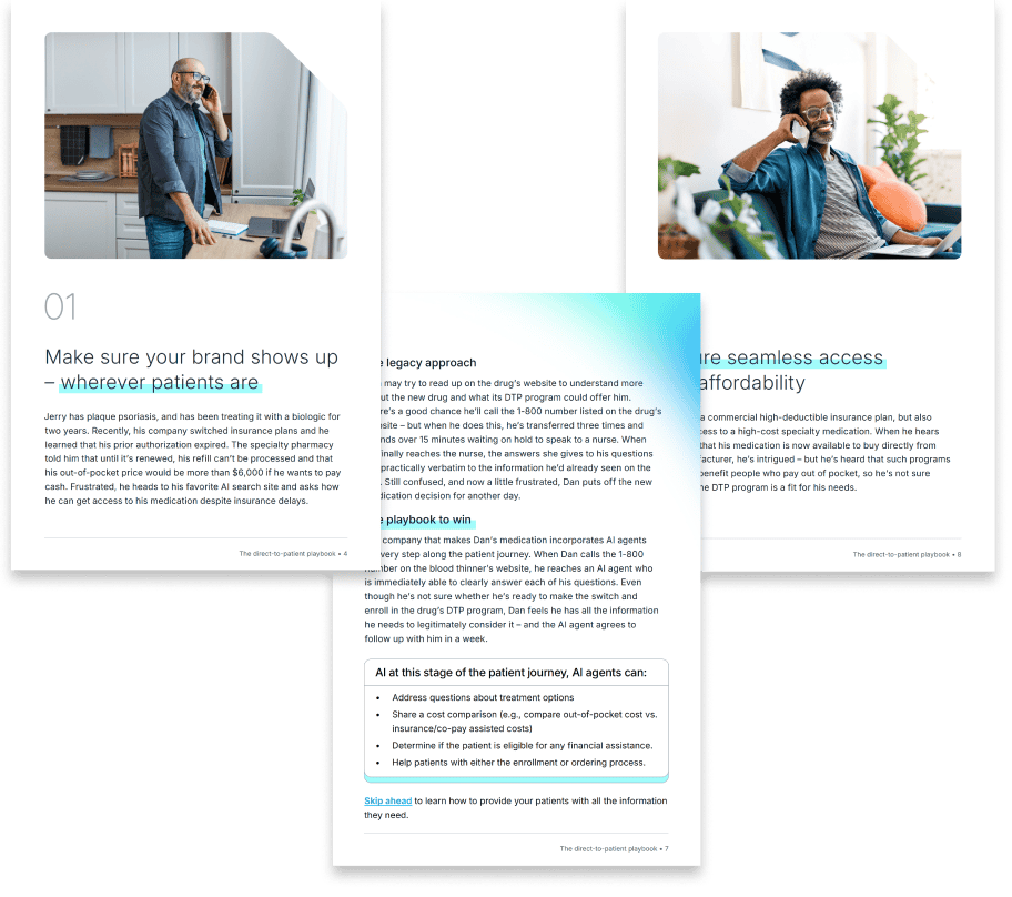 The direct-to-patient playbook: AI DTP strategies for pharma